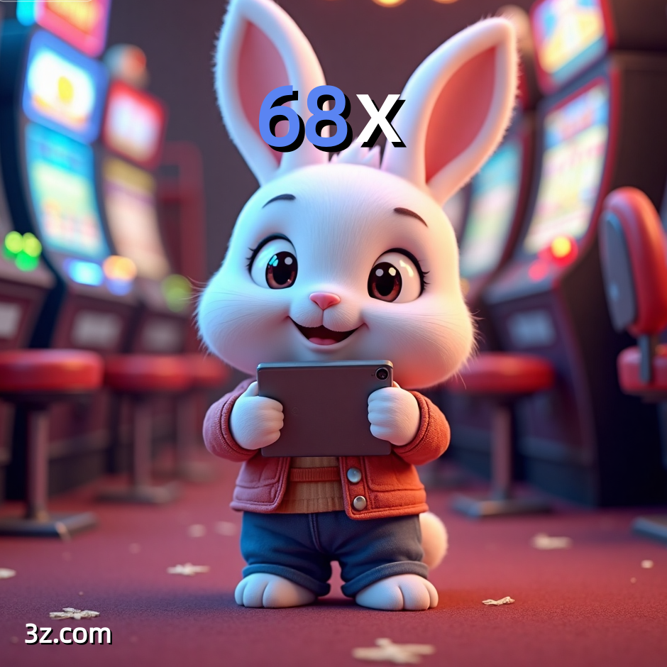 Imagem promocional da 68x mostrando a plataforma e suas vantagens